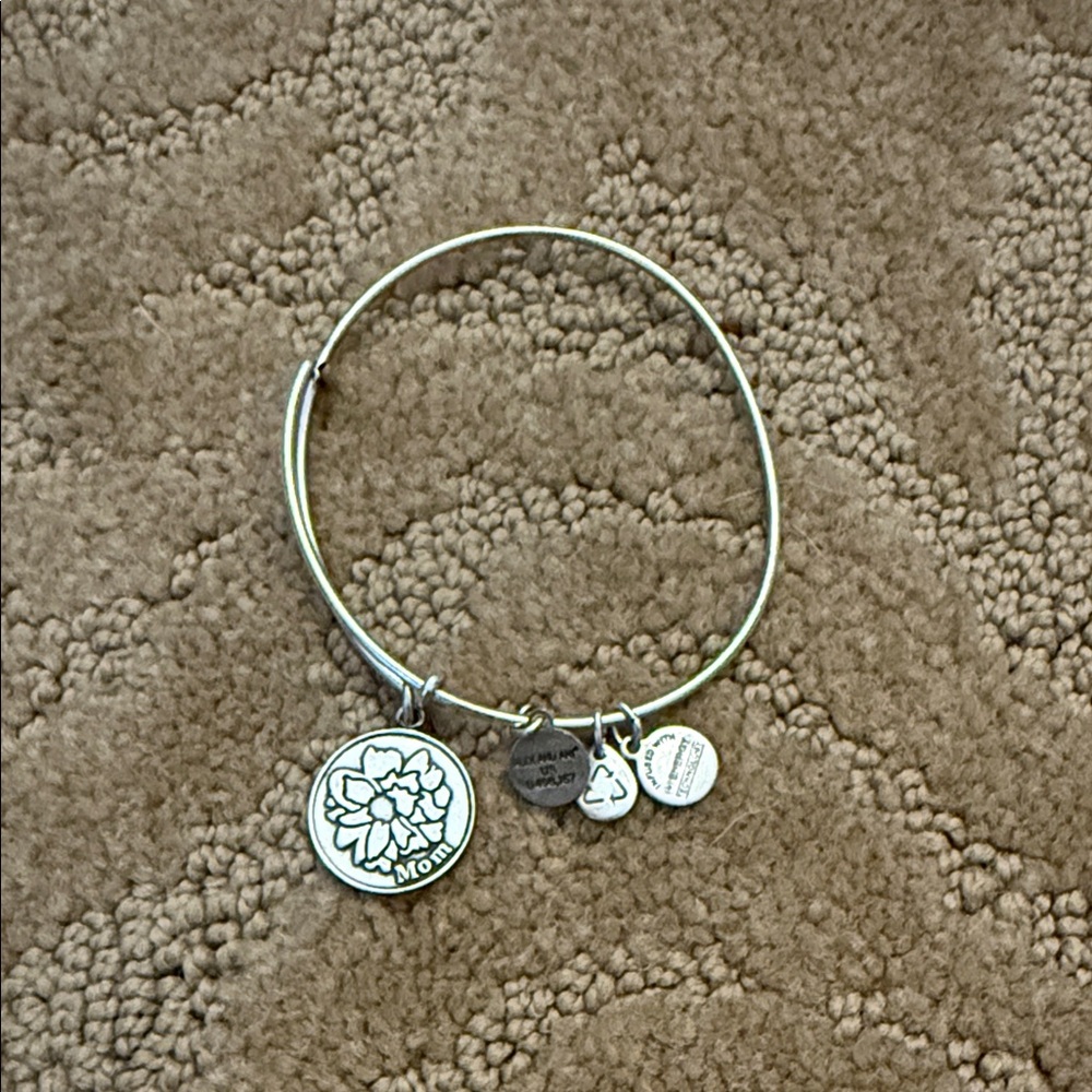 Alex and Ani Silver Charm Bracelet
